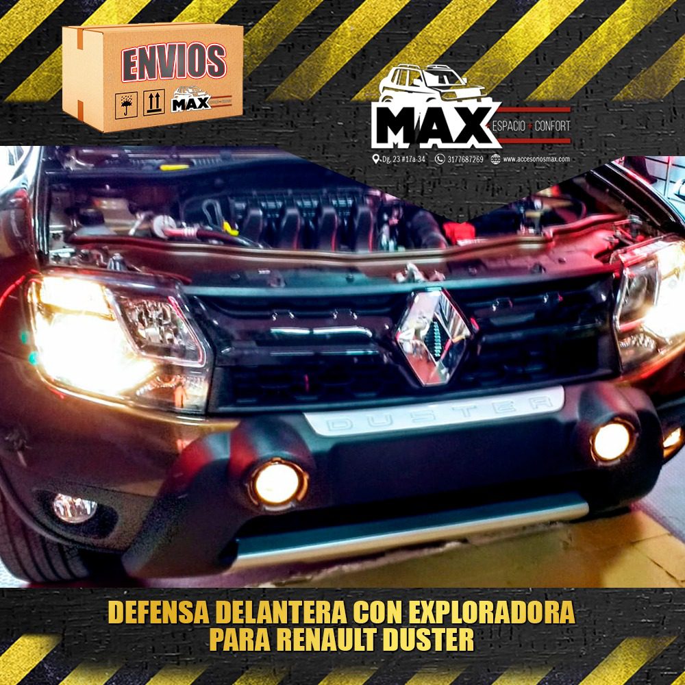 Defensas Delanteras Con Exploradora Para Renault Duster Para Tu Carro