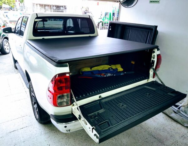 Carpa Plana Enrollable Para Toyota Hilux Para Tu Carro