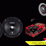 Medio de 8″ SPIDER 400 WATTS