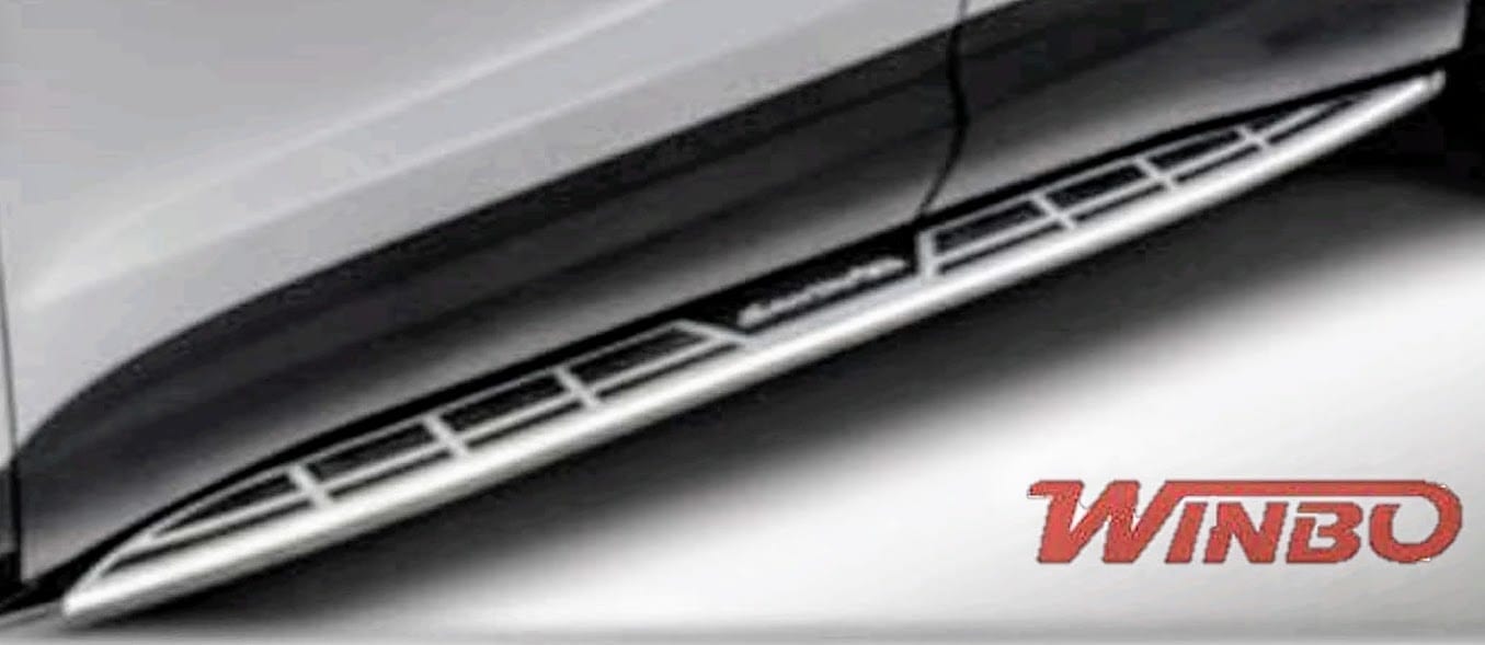 Estribos tipo BM HYUNDAI SANTA FE CON LUZ - Para tu carro