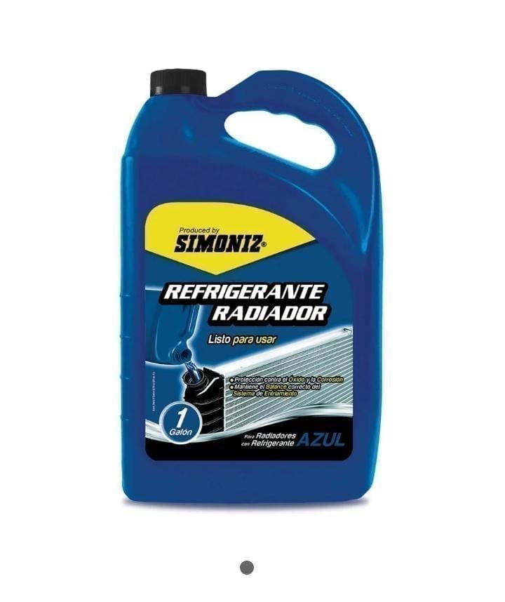 refrigerante radiador SIMONIZ azul - Para tu carro