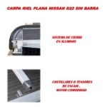 CARPA NISSAN D22 SIN BARRA 1