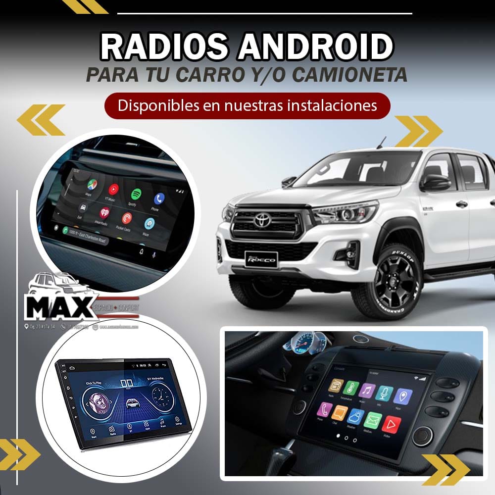Radio Android Universal - Para tu carro