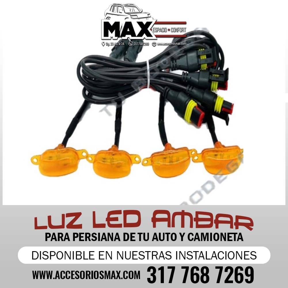 Luz led para persiana